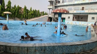 Wave Pool at Varanasi Fun City